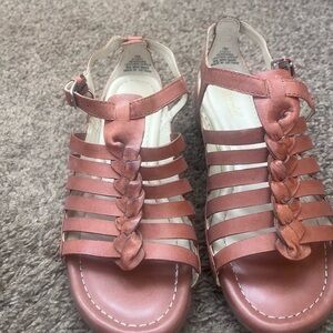 NWT Bjorndal womens shoes strappy sandals tan, Size 7